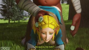 The princess can’t handle it herself – Skrev [PT-BR] - The Legend of Zelda animation on Crohasit