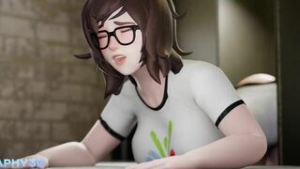 What happens inside the “blacked” Room Mei [Aphy3d] - Overwatch animation on Crohasit