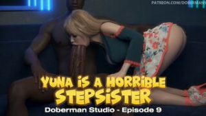 Yuna Is A Horrible Stepsister Episode 9 [Doberman Studio][4K60FPS] - ﻿3D animation on Crohasit