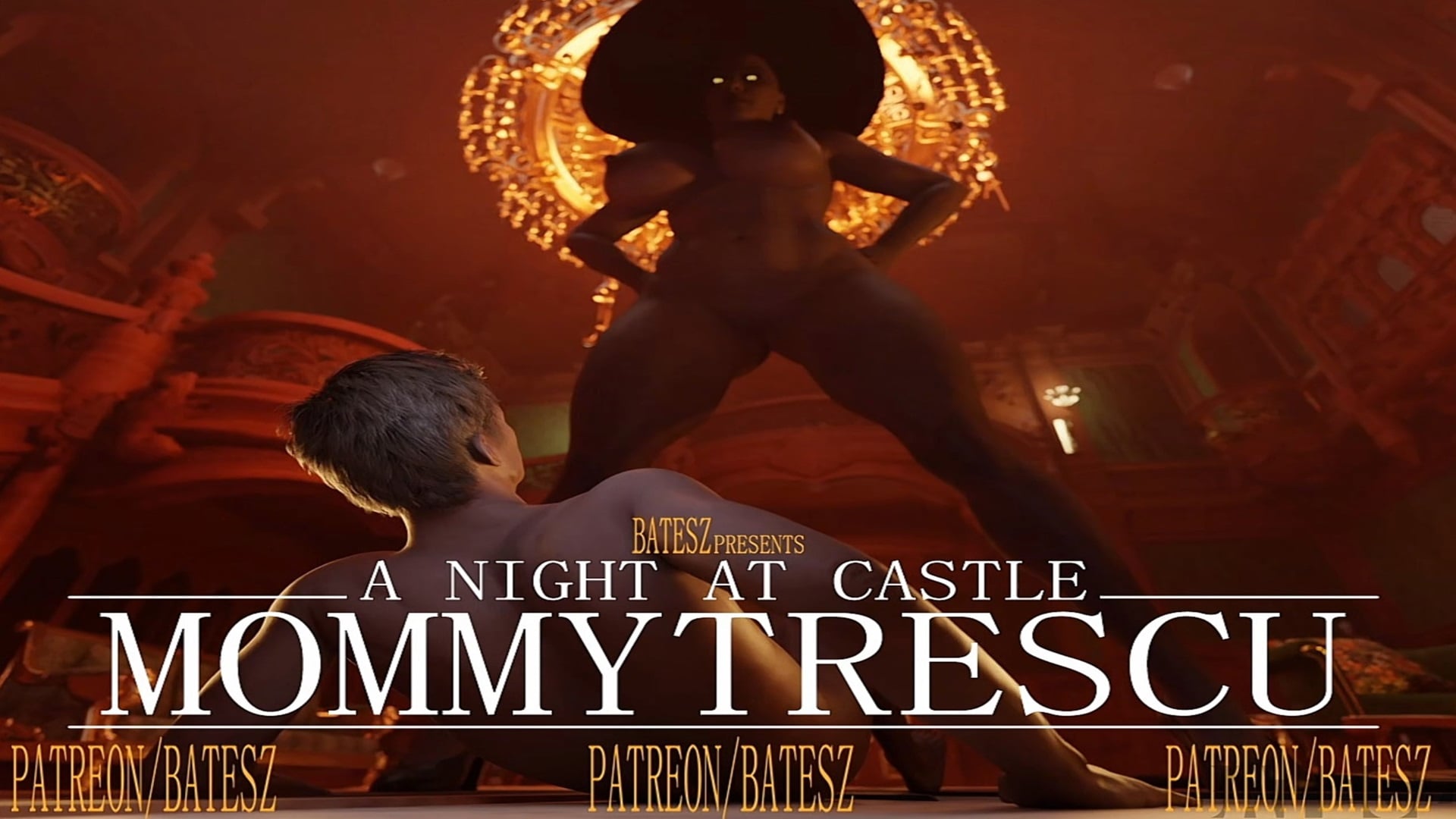 A Night At Castle Mommytrescu [Batesz][4K] - ﻿3D animation on Crohasit