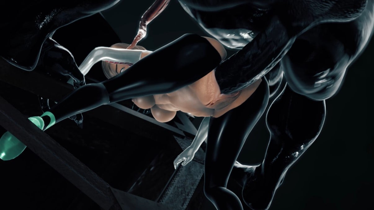 Gwen And Venom [4K][Kaie.vie] - ﻿3D animation on Crohasit