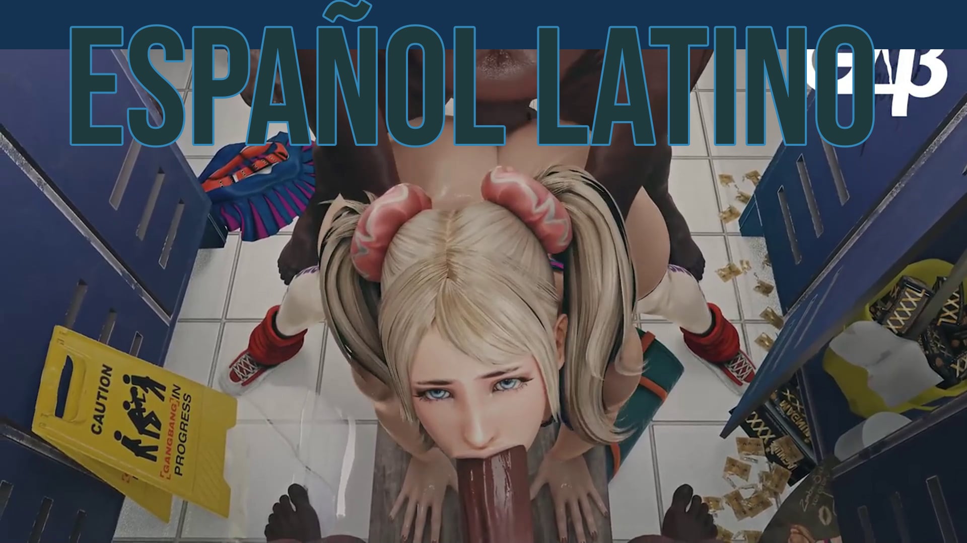 Lollipop Chainsaw Juliet es penetrada en los baños Español Latino - ﻿3D animation on Crohasit