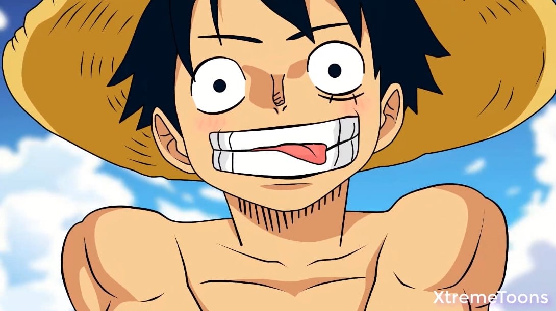 Luffy Shows Nico Robin Why He’s The Boss [Xtremetoons] - One Piece animation on Crohasit