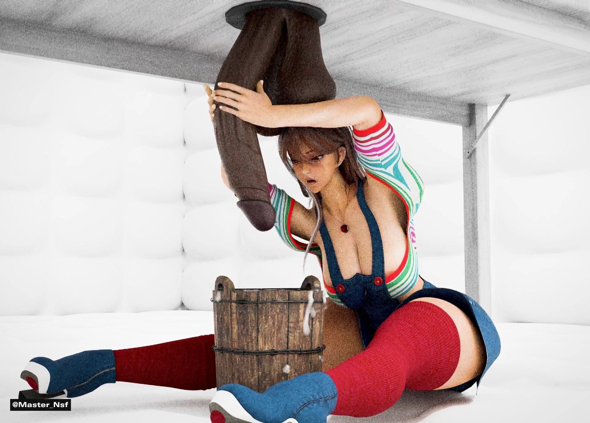 Milking time - 2D animation on Crohasit