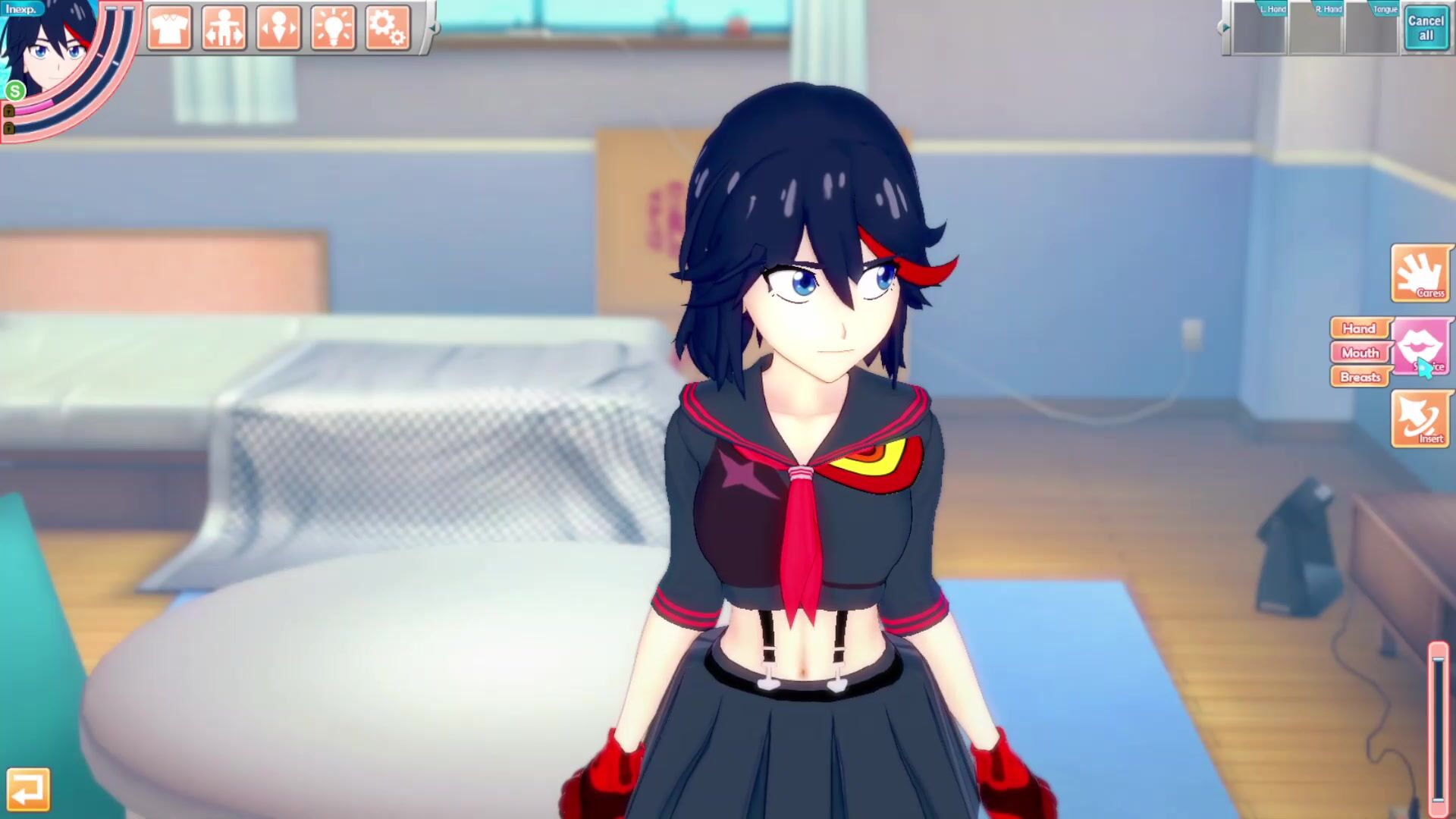 POV: Ryuko Matoi wants to fuck with you - ﻿3D animation on Crohasit