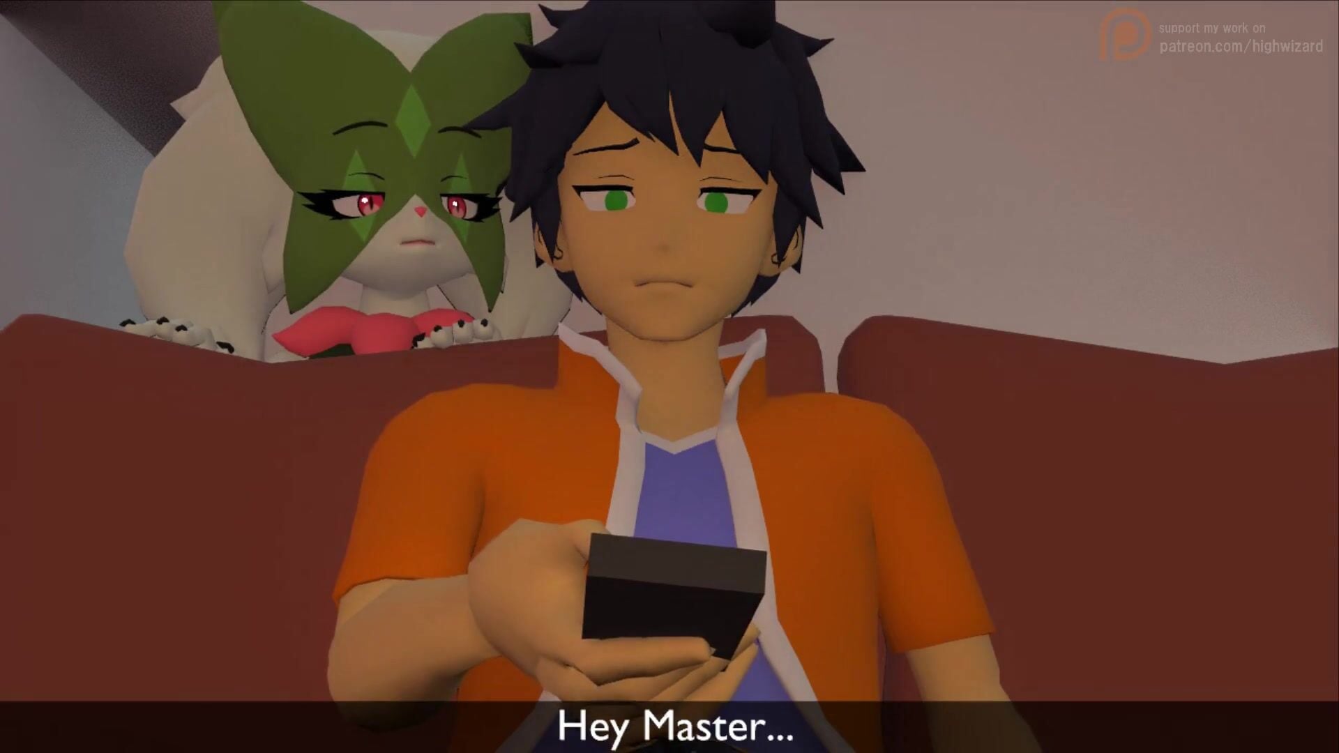 Relaxing With Meowscarada [Highwizard] - ﻿3D animation on Crohasit