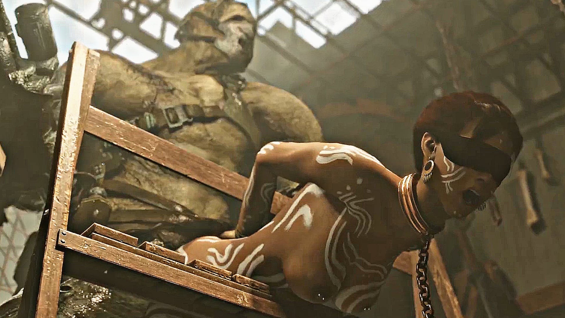 Sheva & Ustanak [Slave][Zmsfm][4K] - ﻿3D animation on Crohasit