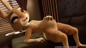 [slousberry] Judy hopps snack time. - ﻿3D animation on Crohasit