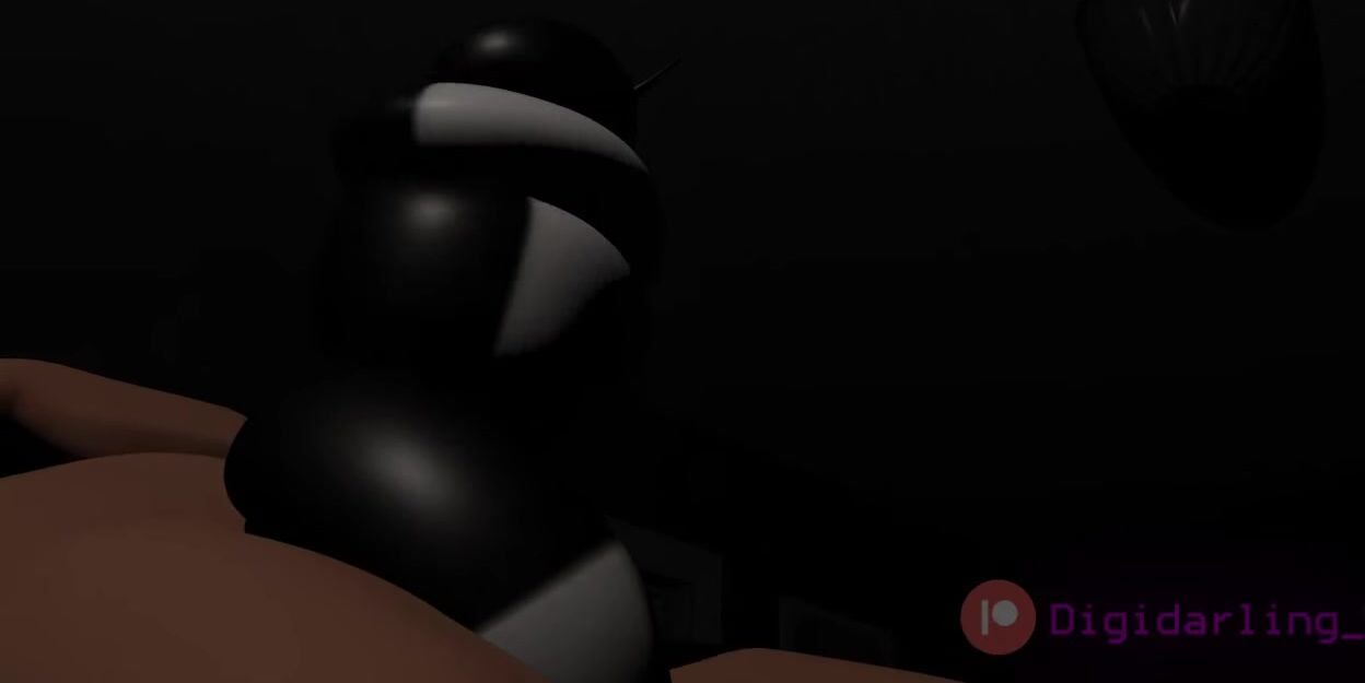 Some fun time with Nightmarionne after a horny dream! - ﻿3D animation on Crohasit