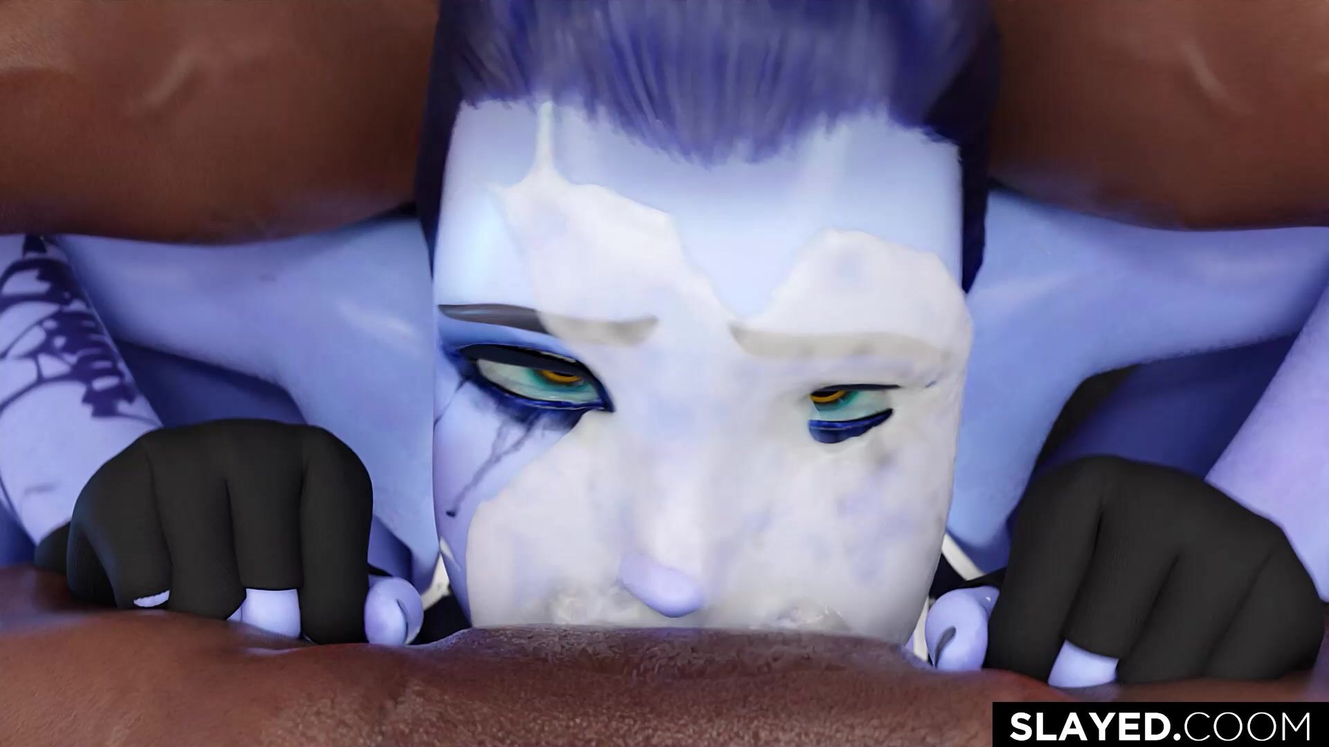 Widowmaker Rough Deepthroat Fuck At The Gym (goofy ahh scenes removed) - ﻿3D animation on Crohasit