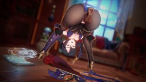 231130 MONA - Genshin Impact animation on Crohasit
