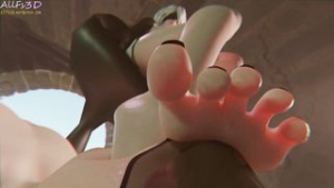 2B POV foot feitsh - ﻿3D animation on Crohasit