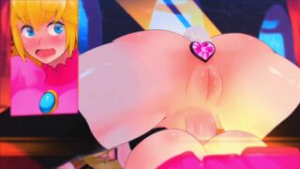 [4K] Bowsette x Peach [60fps] [Skello-on-sale] - Super Mario animation on Crohasit