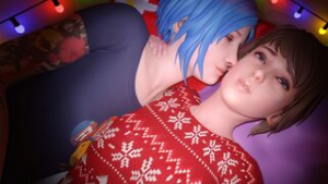 [4K] Chloe And Max Celebrate Christmas [Justausernamesfm] - ﻿3D animation on Crohasit