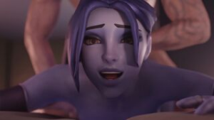 [4K] Widowmaker Bed Time Stories [Xordel] - ﻿3D animation on Crohasit