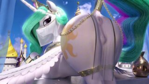 [4k] Celestia Teasing - ﻿3D animation on Crohasit