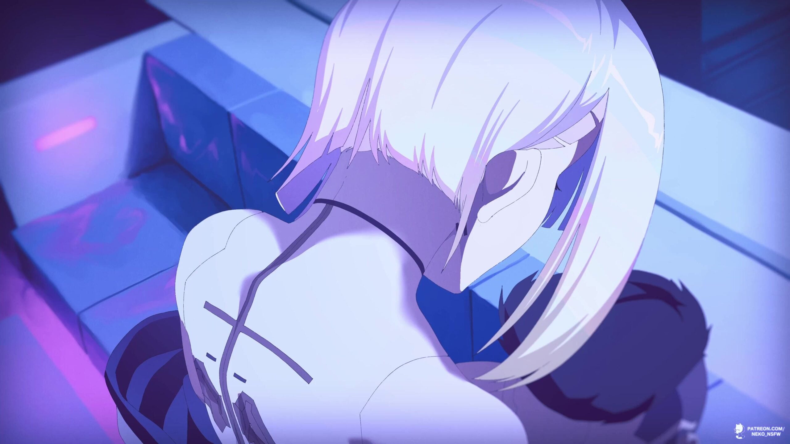 [4K] Lucy Cyberpunk [Alt][Nekololisama] - Cyberpunk 2077 animation on Crohasit