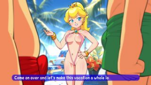A Peachy Pool Party - Mario animation on Crohasit
