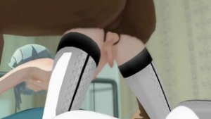 Abusing Femboy - ﻿3D animation on Crohasit