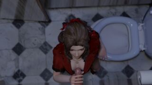 Aerith Gloryhole Animation Release - Final Fantasy animation on Crohasit