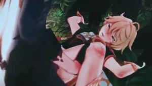 Aether suffers - ﻿3D animation on Crohasit