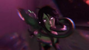 Akali X Mindflayer - League of Legends animation on Crohasit