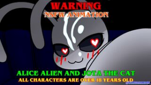 Alice Alien and Jota The Cat THE ANIMATED - 2D animation on Crohasit
