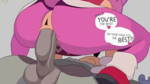 Amy Riding Everyone (Extended) - Sonic the Hedgehog animation on Crohasit
