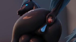 Anal Vored by Robotic Horse - ﻿3D animation on Crohasit