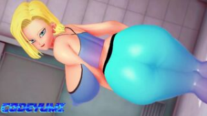 Android 18 Special Training [Codeyumi] - Dragon Ball animation on Crohasit