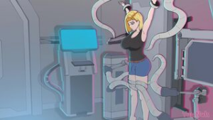 Android 18 – Futa torture Machine - Dragon Ball animation on Crohasit