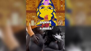 Ankha VS Furries - Animal Crossing animation on Crohasit
