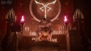 Ashley x Regenerator - Resident Evil animation on Crohasit