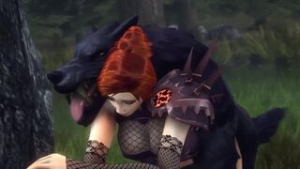 Assumi and Wolf pmv (Hantres) - World of Warcraft animation on Crohasit
