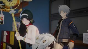 Astra Yao x Wise [Akt] - ﻿3D animation on Crohasit