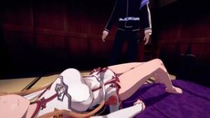 Asuna Yuuki, Suguha Kirigaya, Shino Asada_Sword Art Online [Bazett] - ﻿3D animation on Crohasit