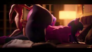 At the Library [Scrag_boy] - ﻿3D animation on Crohasit