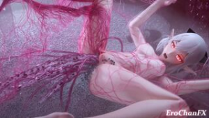 Atou tentacled and egged - ﻿3D animation on Crohasit