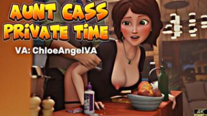 Aunt Cass Private Time [BaronStrap][NO WM][4K] - ﻿3D animation on Crohasit