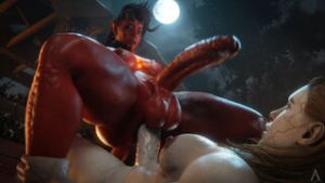 Aylin And Karlach [Amazonium][4K] - ﻿3D animation on Crohasit