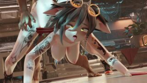 Aznyan Teasing You With Her Ass Part 2 [Aznyan07] - ﻿3D animation on Crohasit