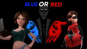 BLUE OR RED [4K] - ﻿3D animation on Crohasit