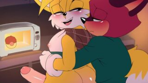 Barry and Tails [krazyelf] - Sonic the Hedgehog animation on Crohasit
