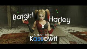 Batgirl x Harley [Female] - ﻿3D animation on Crohasit