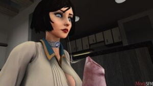Baxter’s Breakfast (Elizabeth x Dog) - BioShock animation on Crohasit