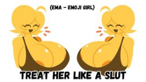 Beat Banger – Treat Her Like A Slut (Ema – Emoji Girl) - Beat Banger animation on Crohasit