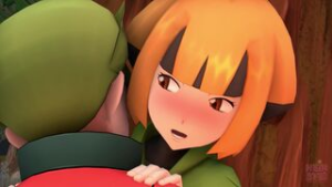 Bee-Careful, Gardenia! [4K][NeinSFW] - ﻿3D animation on Crohasit