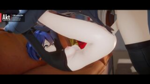 Belle x Wise 3 [Akt] - ﻿3D animation on Crohasit
