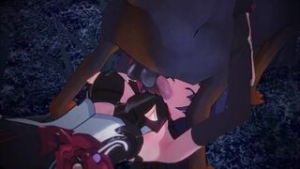 Bestiality game - Honkai Impact animation on Crohasit