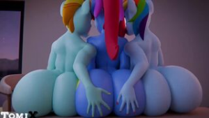 Between a Rainbow and a Lightning - ﻿3D animation on Crohasit